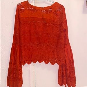 Free people bell sleeves too